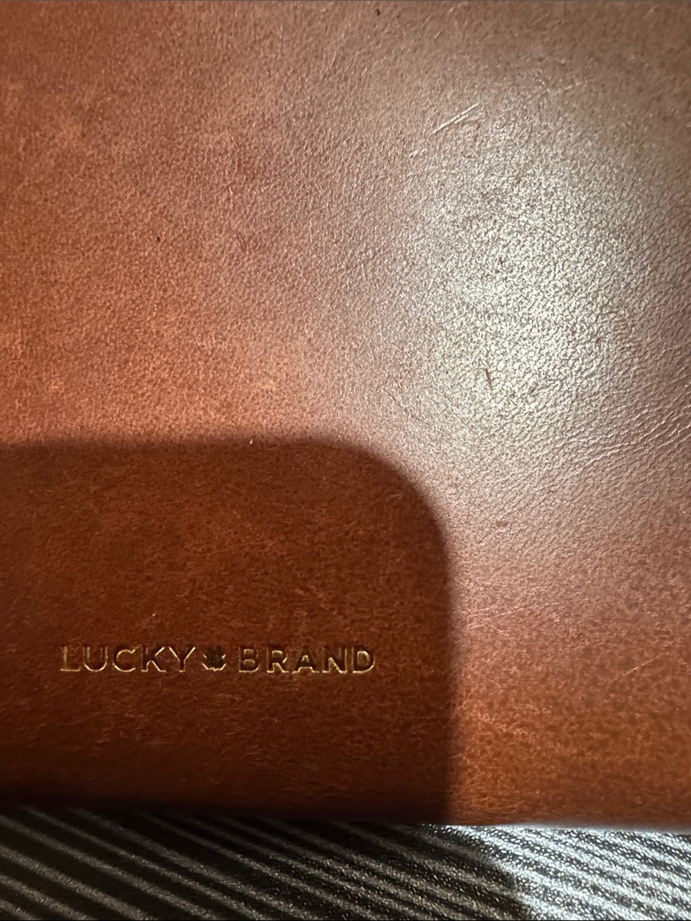 Lucky Brand Brown Leather Men's Wallet Clutch - Picture 3 of 5